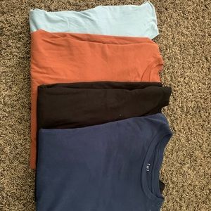 4 GEORGE long sleeve shirts from Walmart bundle
